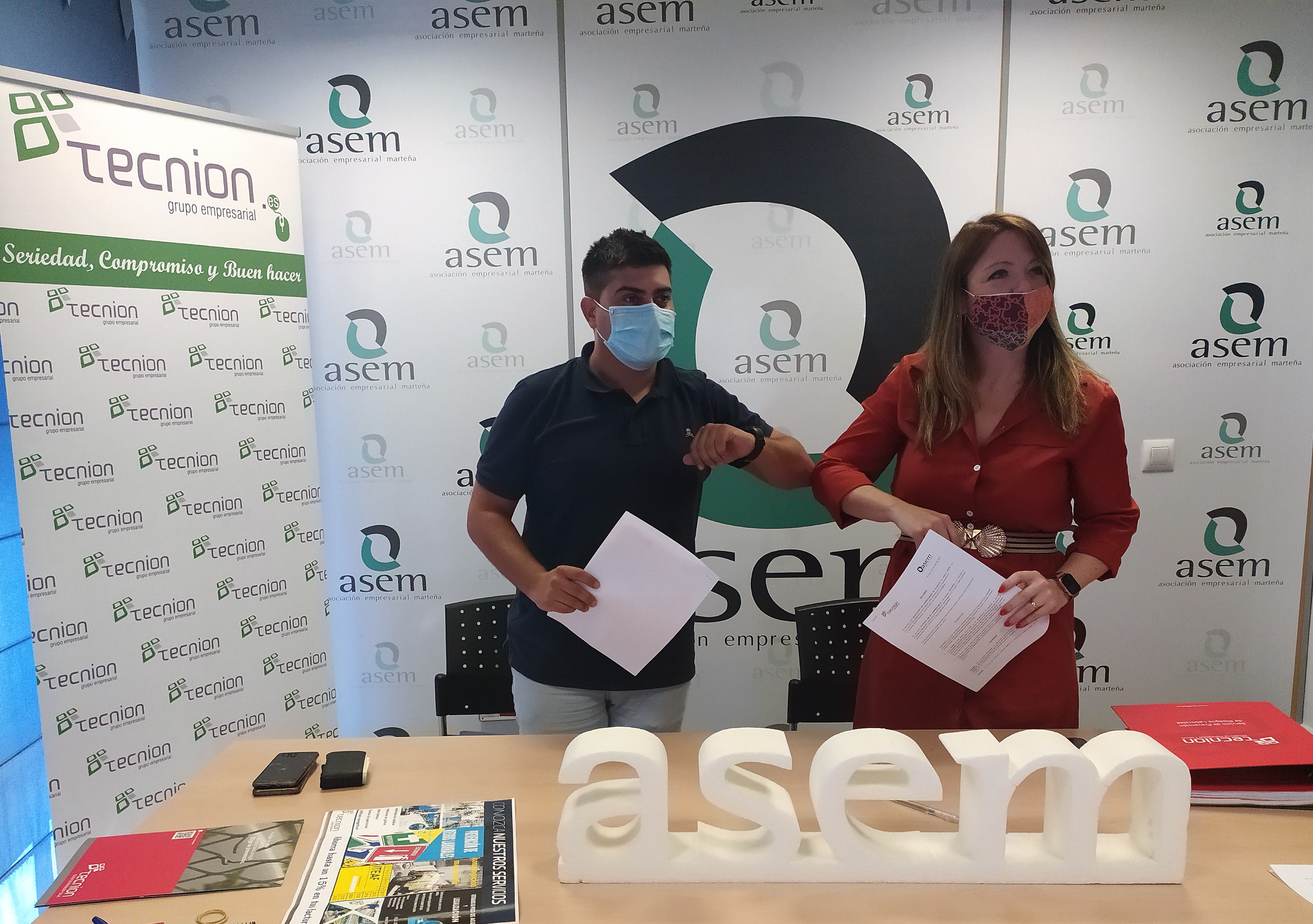 Firma de un nuevo convenio para beneficio de los Asociados de ASEM en materia de prevención y salud laboral 