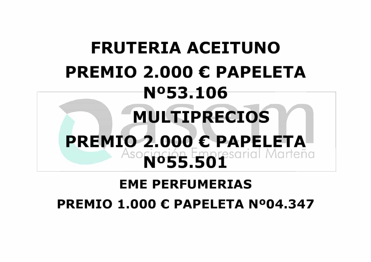 Realizado el sorteo de la Campaña de Navidad 2021/22 