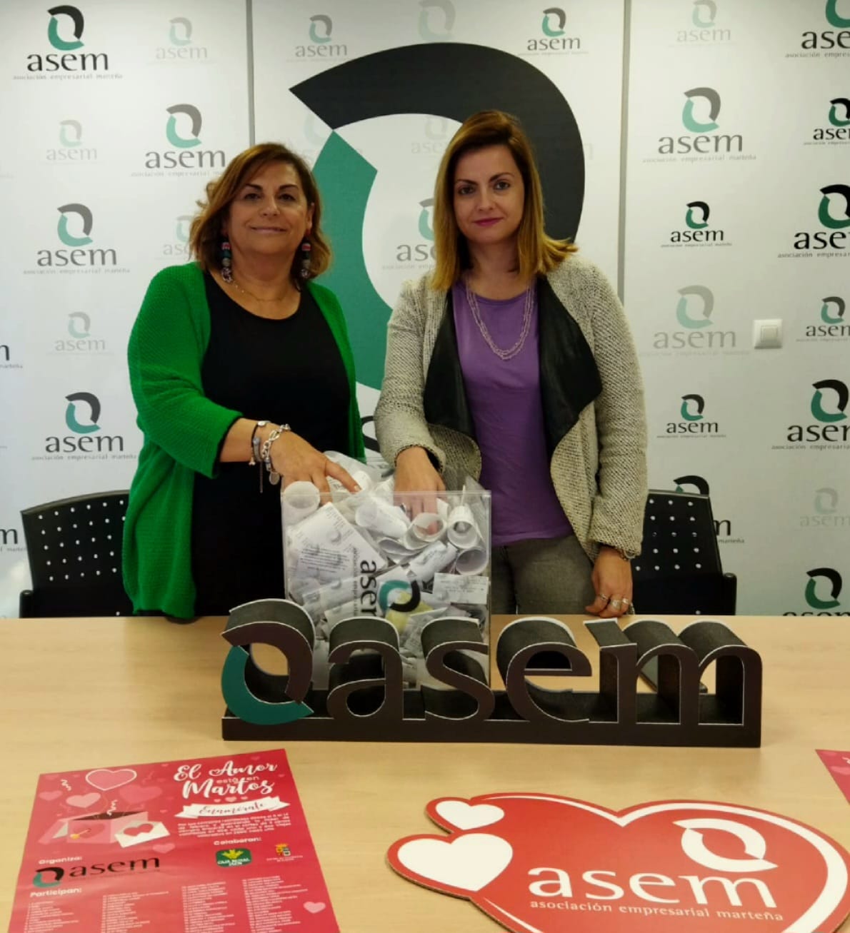 La Campaña de Enamorados de ASEM ya tiene ganadores  