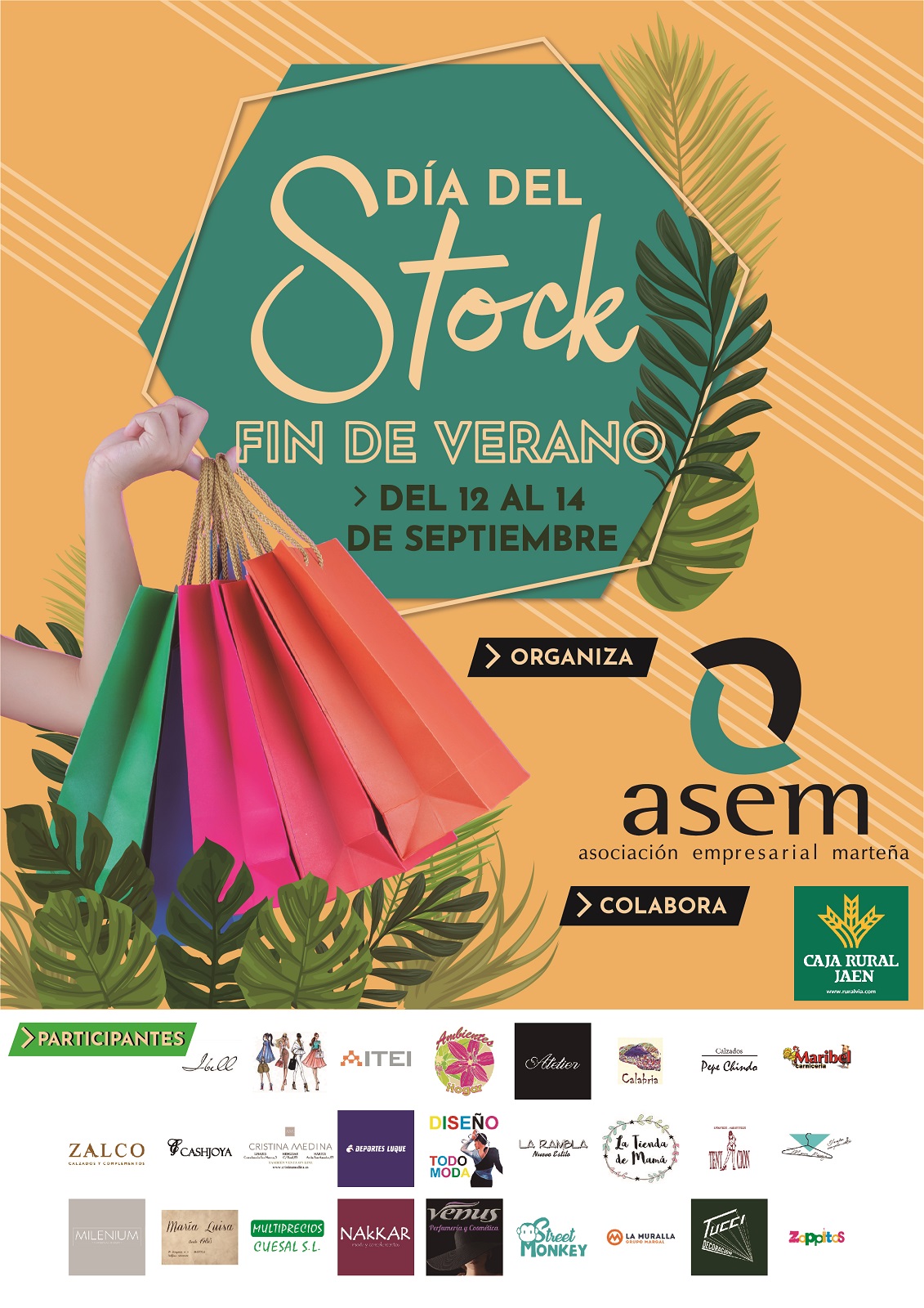 Desde el jueves 12 disfruta de un  Fin de Semana de Stock en Martos