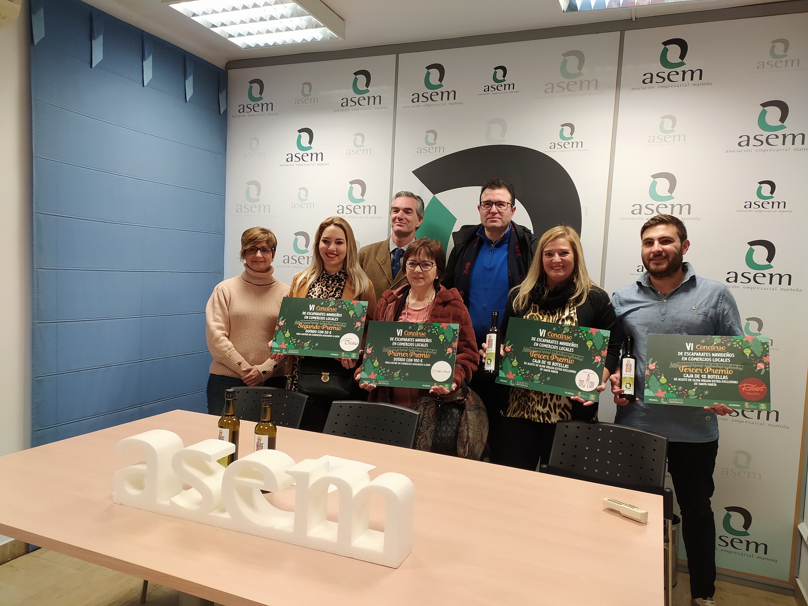 Premios VI Concurso de Escaparates Navideños del Comercio Local 