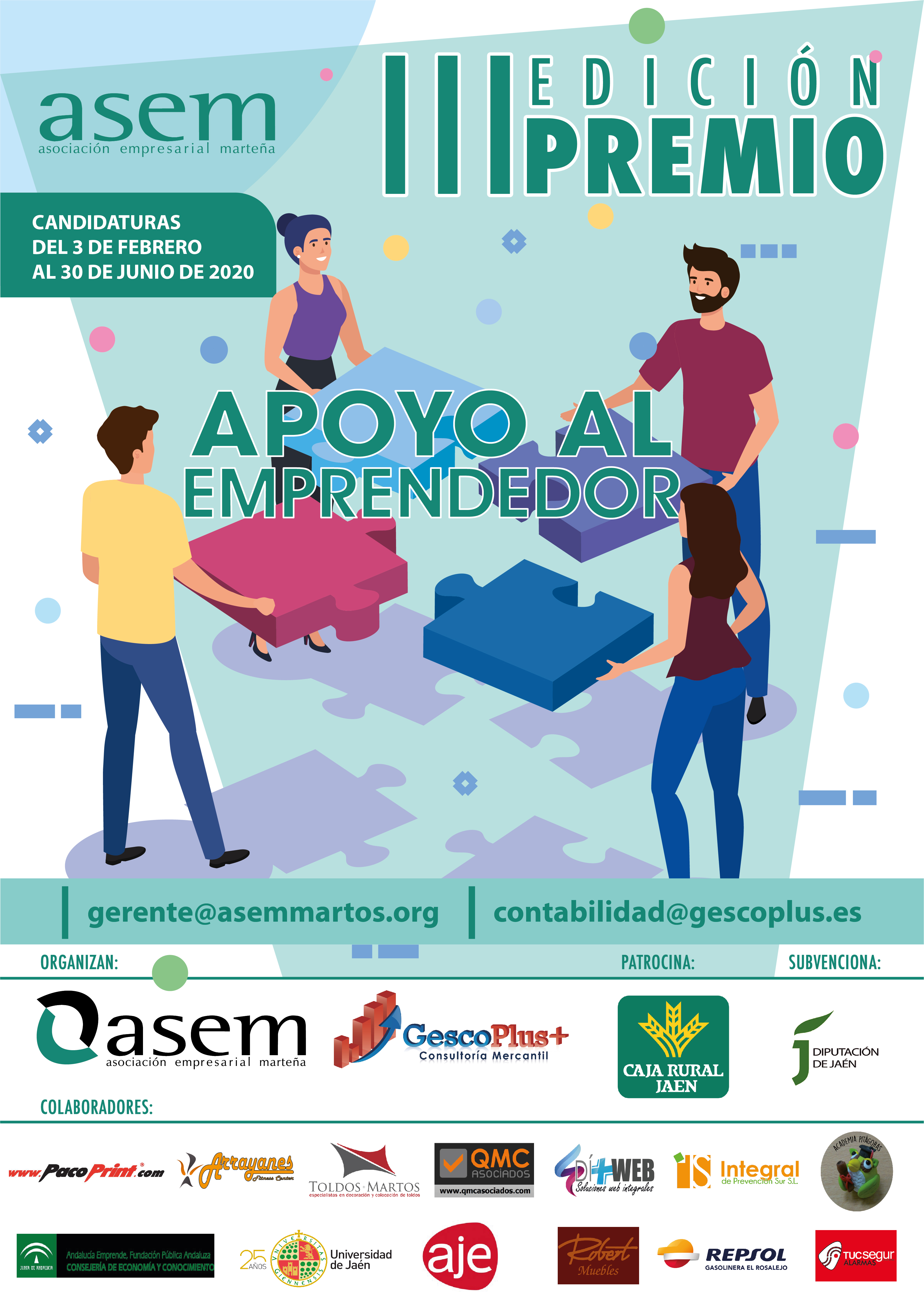 III PREMIO AL EMPRENDEDOR, 