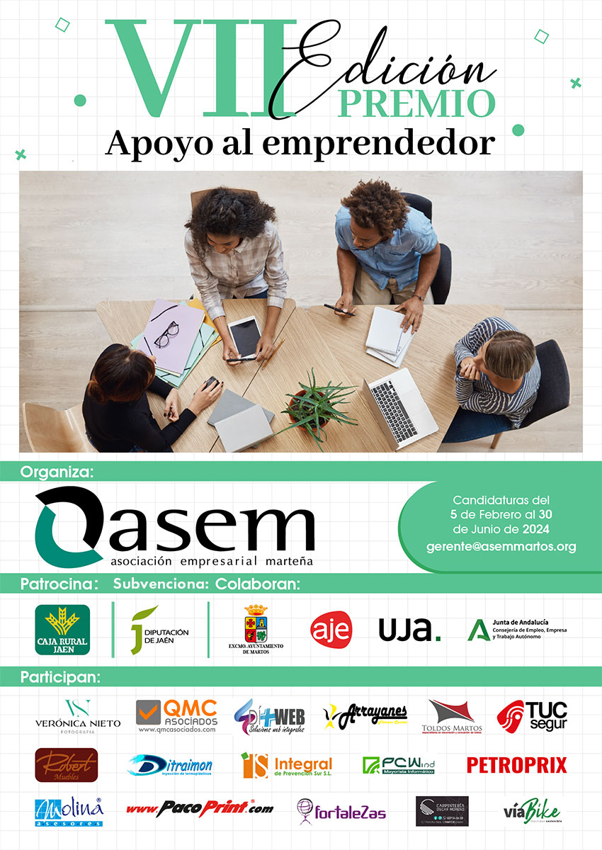 VII Edición Premio ASEM Apoyo al  Emprendedor