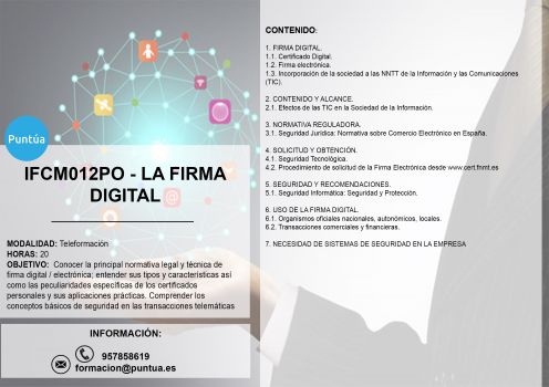 IFCM012PO -  La firma digital