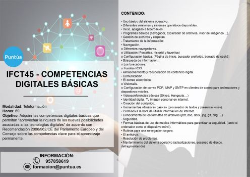 IFCT45 - Competencias digitales básicas